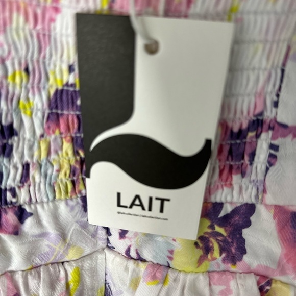 NEW With Tags Lait Floral Bubble Ruffle Mini Dress! - Picture 10 of 11